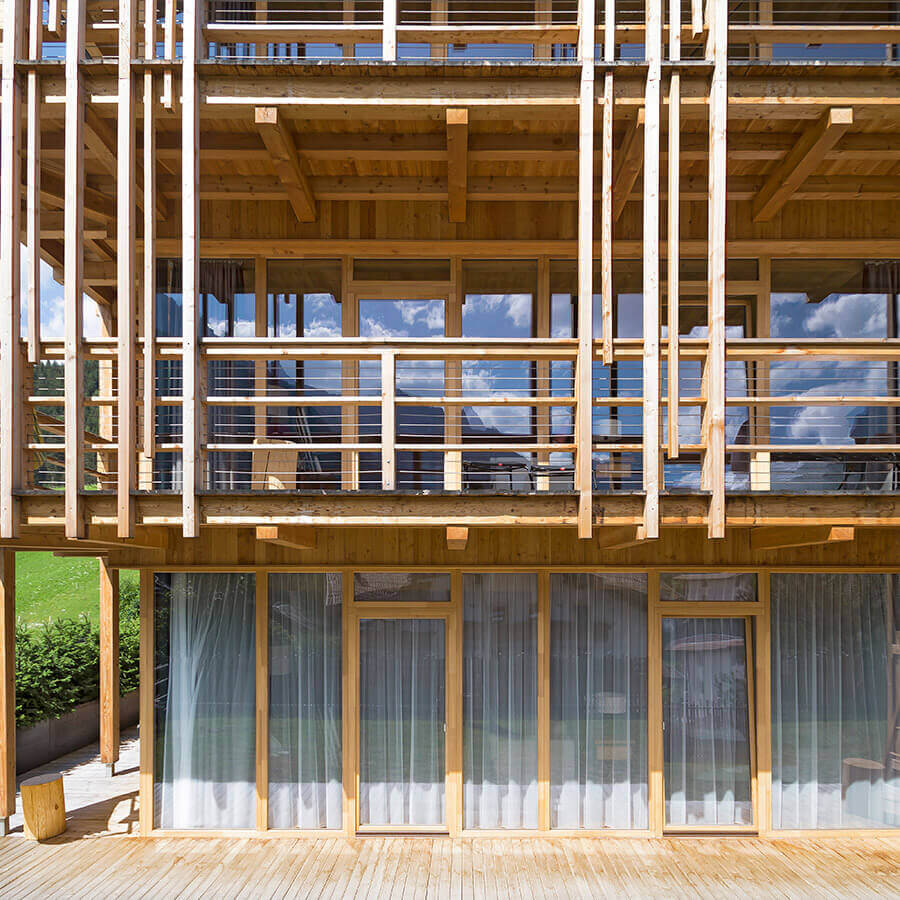 Unico fronte vetrato