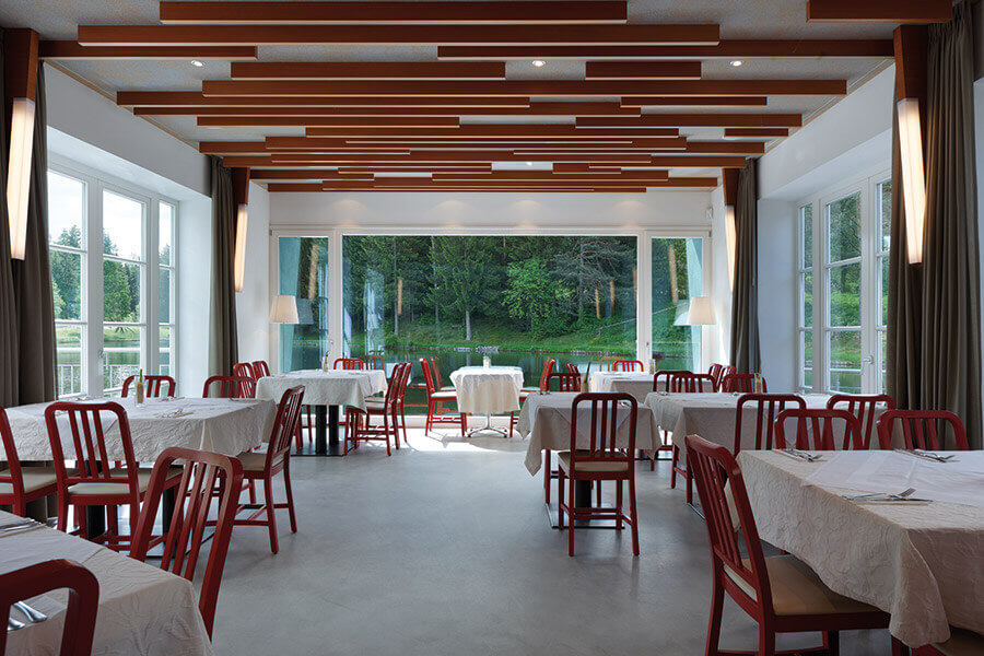 Harmonische Farbakzente