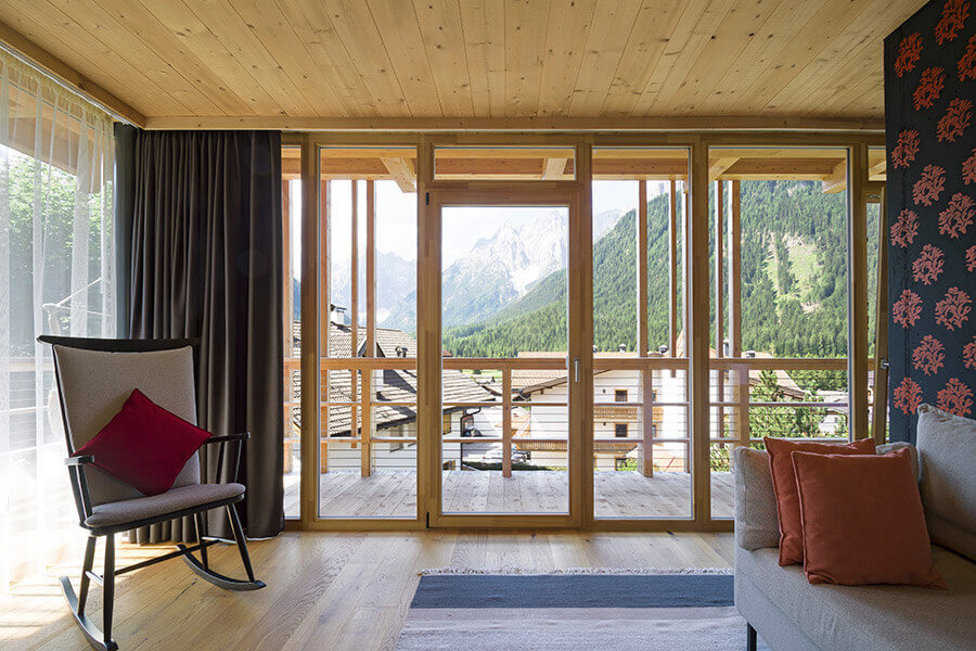 Transparente Fassade