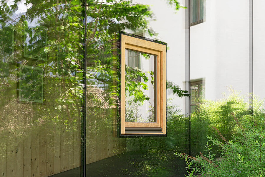 Transparente Fassade