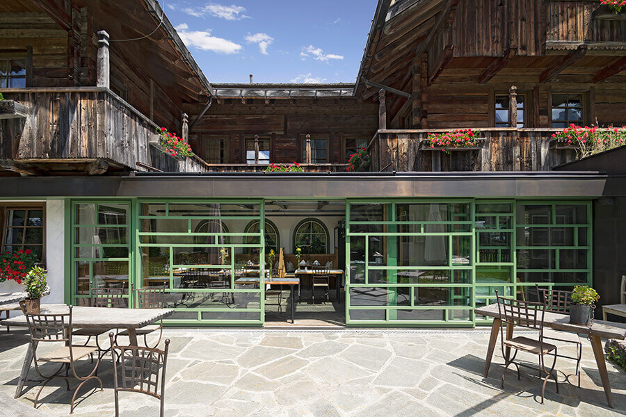 Una fascia finestrata