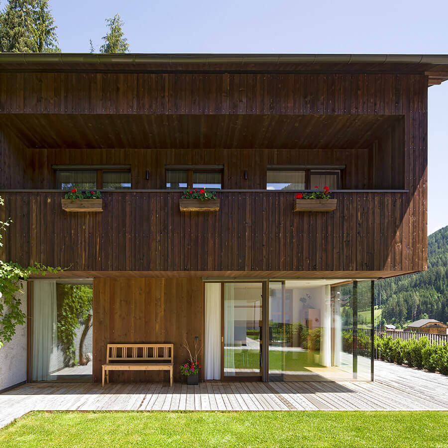 Stilvolles Doppelhaus